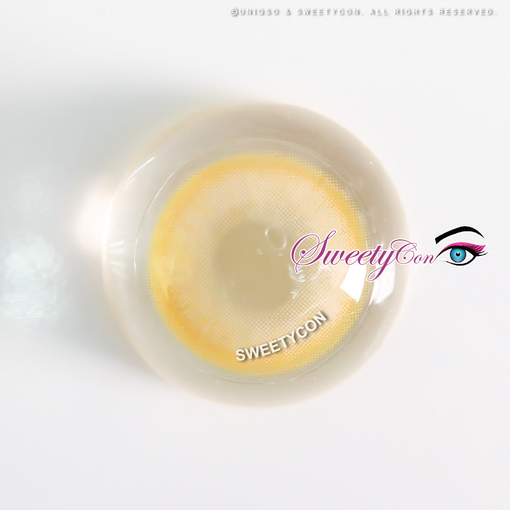 Sweety Magic Pop Yellow (1 lens/pack)-Colored Contacts-UNIQSO UK