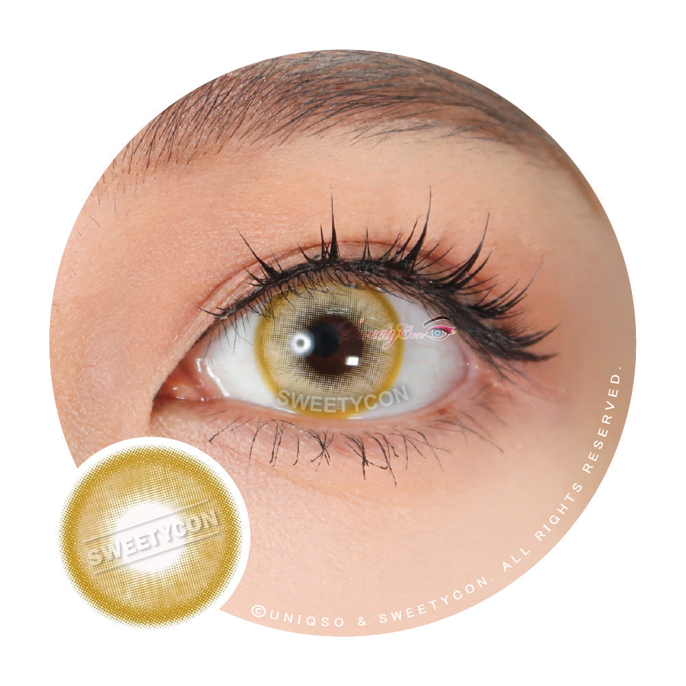 Sweety Magic Pop Yellow (1 lens/pack)-Colored Contacts-UNIQSO UK
