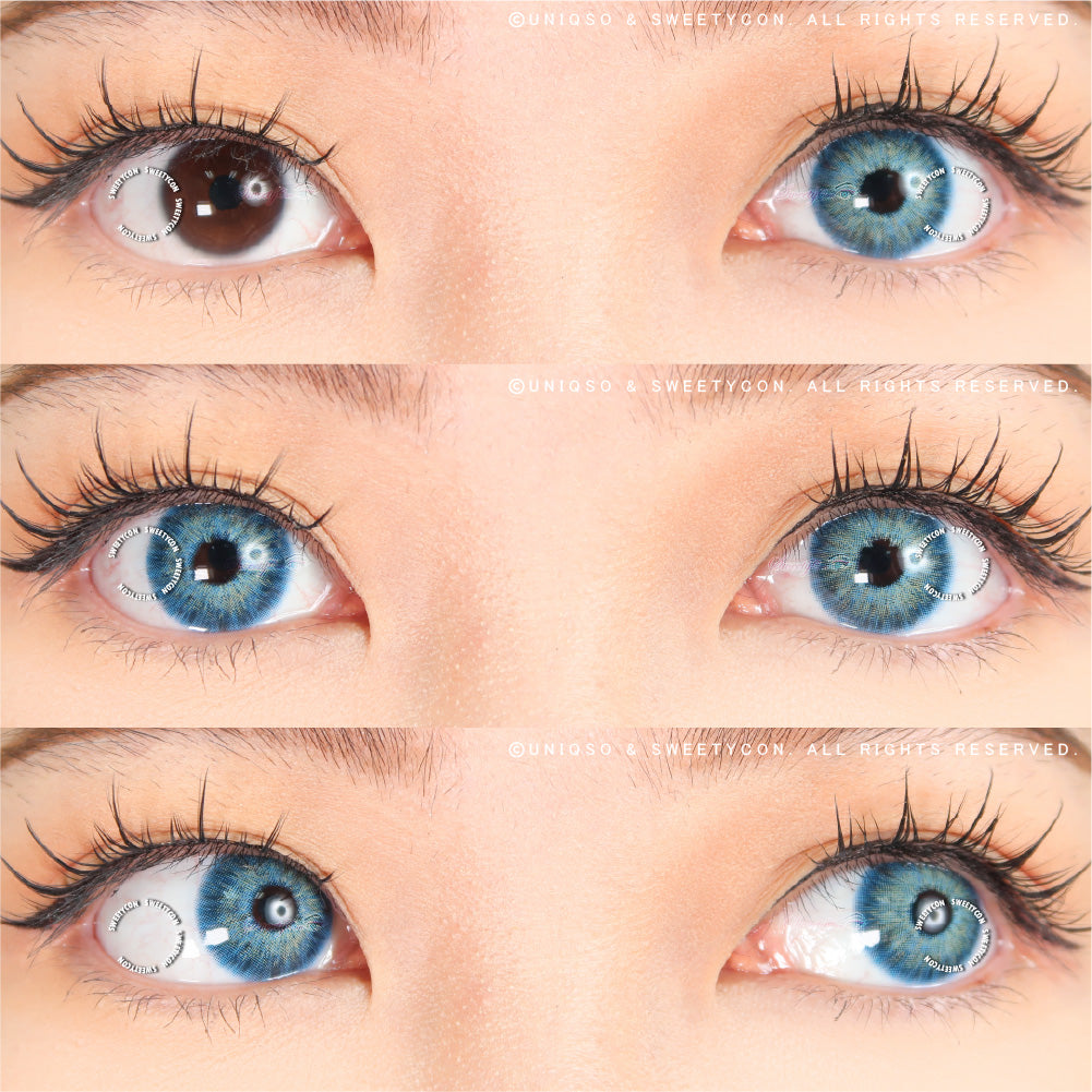 Sweety Magnificent Antarctic Blue (1 lens/pack)-Colored Contacts-UNIQSO UK
