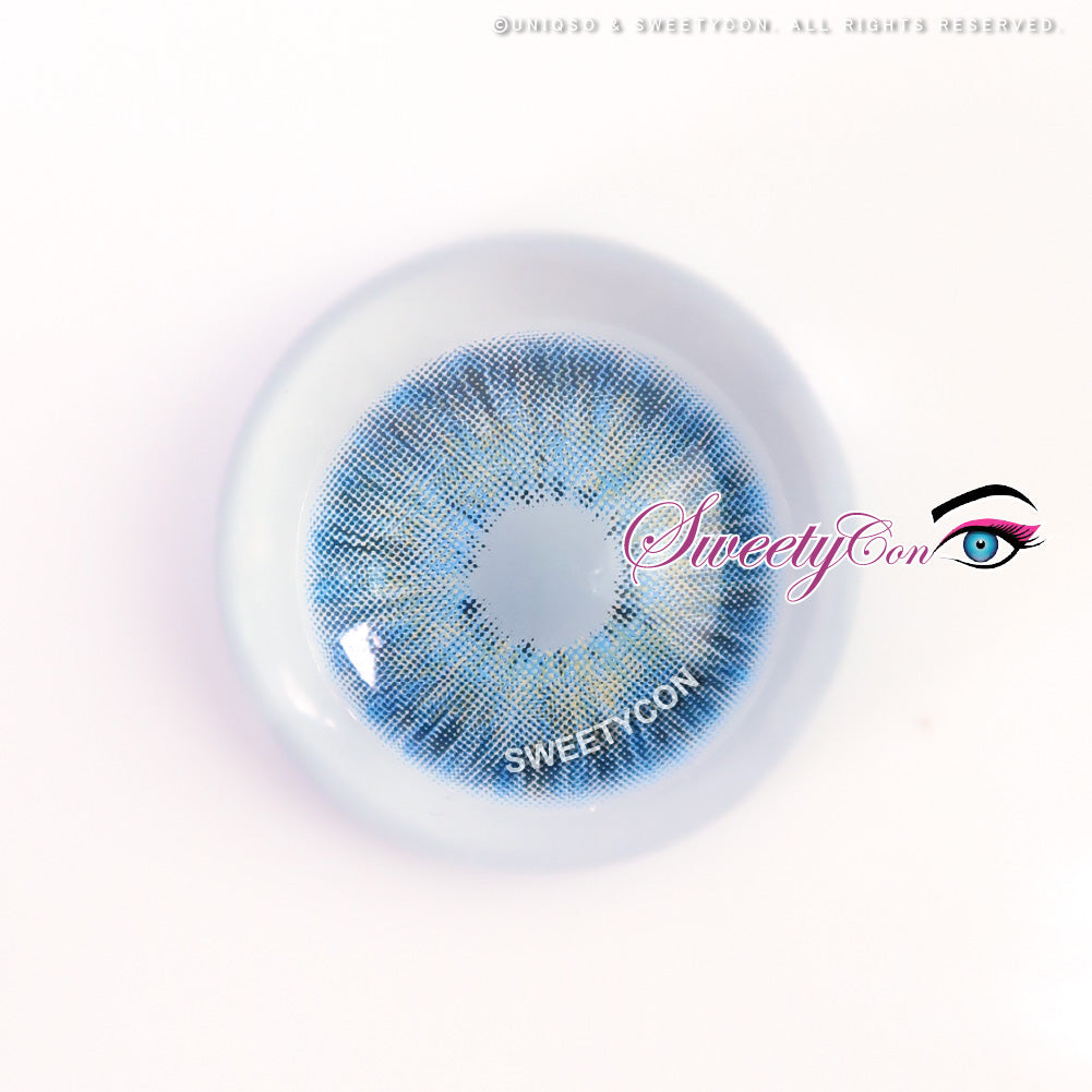 Sweety Magnificent Antarctic Blue (1 lens/pack)-Colored Contacts-UNIQSO UK