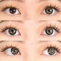 Sweety Magnificent Devils Triangle Black (1 lens/pack)-Colored Contacts-UNIQSO UK