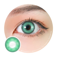 Sweety Milkshake Green (1 lens/pack)-Colored Contacts-UNIQSO UK
