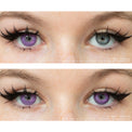 Sweety Milkshake Violet (1 lens/pack)-Colored Contacts-UNIQSO UK