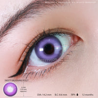 Sweety Milkshake Violet (1 lens/pack)-Colored Contacts-UNIQSO UK