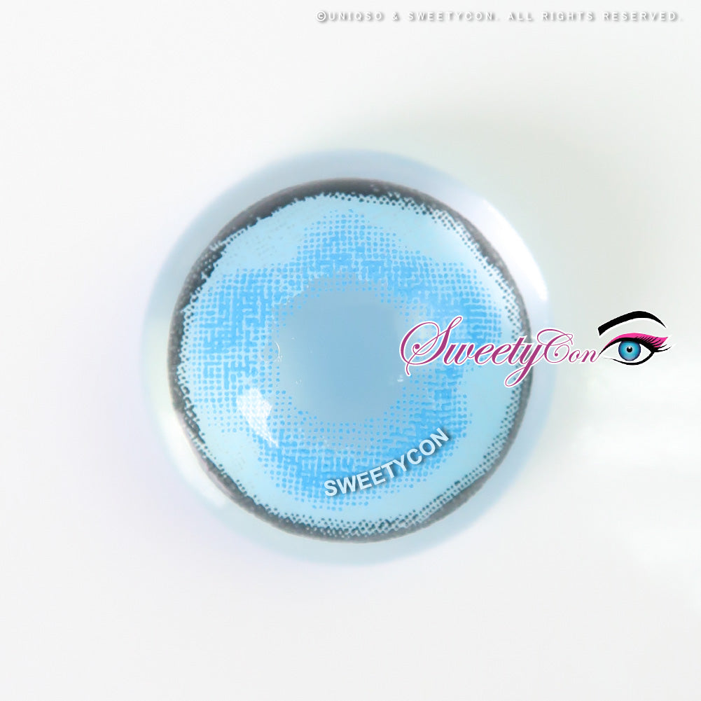 Sweety Mini Sclera Aquaman (1 lens/pack)-Mini Sclera Contacts-UNIQSO UK
