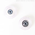 Sweety Mini Sclera Black Spiral (1 lens/pack)-Mini Sclera Contacts-UNIQSO UK