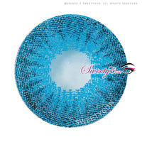 Sweety Mini Sclera Blue Devil (1 lens/pack)-Mini Sclera Contacts-UNIQSO UK
