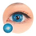 Sweety Mini Sclera Blue Devil (1 lens/pack)-Mini Sclera Contacts-UNIQSO UK