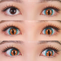 Sweety Mini Sclera Brown Lizard (1 lens/pack)-Mini Sclera Contacts-UNIQSO UK