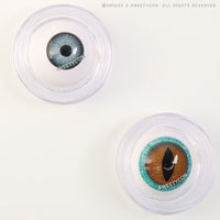Sweety Mini Sclera Brown Lizard (1 lens/pack)-Mini Sclera Contacts-UNIQSO UK
