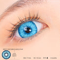 Sweety Mini Sclera Elf Blue (1 lens/pack)-Mini Sclera Contacts-UNIQSO UK