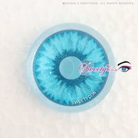 Sweety Mini Sclera Elf Blue (1 lens/pack)-Mini Sclera Contacts-UNIQSO UK
