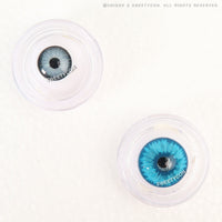 Sweety Mini Sclera Elf Blue (1 lens/pack)-Mini Sclera Contacts-UNIQSO UK