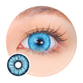 Sweety Mini Sclera Elf Blue (1 lens/pack)-Mini Sclera Contacts-UNIQSO UK