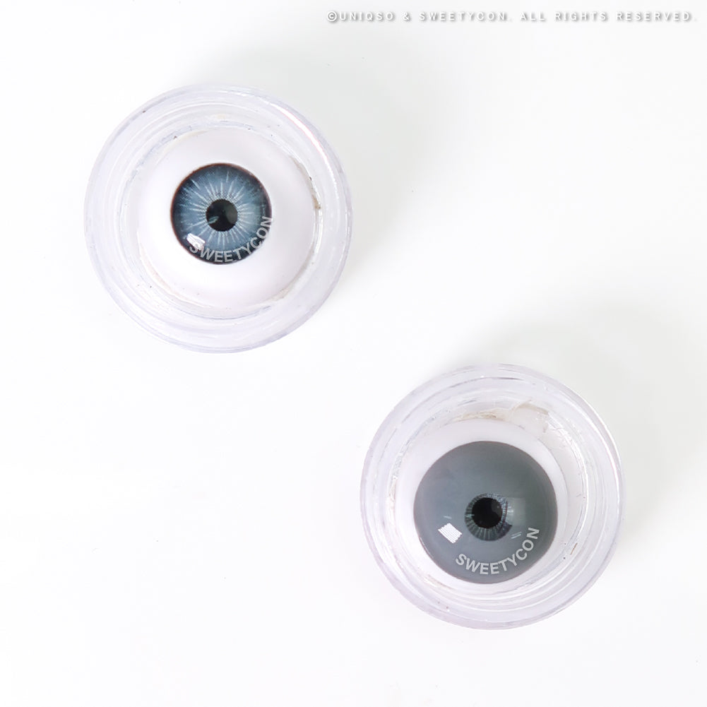 Sweety Mini Sclera Gray (1 lens/pack)-Mini Sclera Contacts-UNIQSO UK