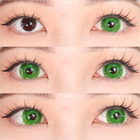 Sweety Mini Sclera Green Devil (1 lens/pack)-Mini Sclera Contacts-UNIQSO UK