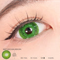 Sweety Mini Sclera Green Devil (1 lens/pack)-Mini Sclera Contacts-UNIQSO UK