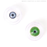 Sweety Mini Sclera Green Devil (1 lens/pack)-Mini Sclera Contacts-UNIQSO UK