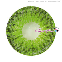 Sweety Mini Sclera Green Devil (1 lens/pack)-Mini Sclera Contacts-UNIQSO UK