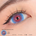 Sweety Mini Sclera Mystic Flame (1 lens/pack)-Mini Sclera Contacts-UNIQSO UK