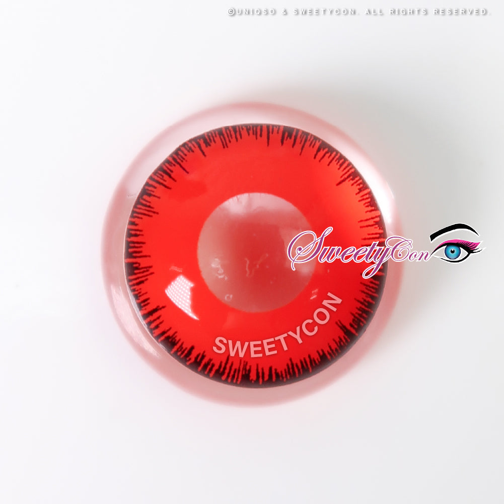 Sweety Mini Sclera Mystic Red (1 lens/pack)-Mini Sclera Contacts-UNIQSO UK