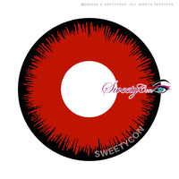 Sweety Mini Sclera Mystic Red (1 lens/pack)-Mini Sclera Contacts-UNIQSO UK