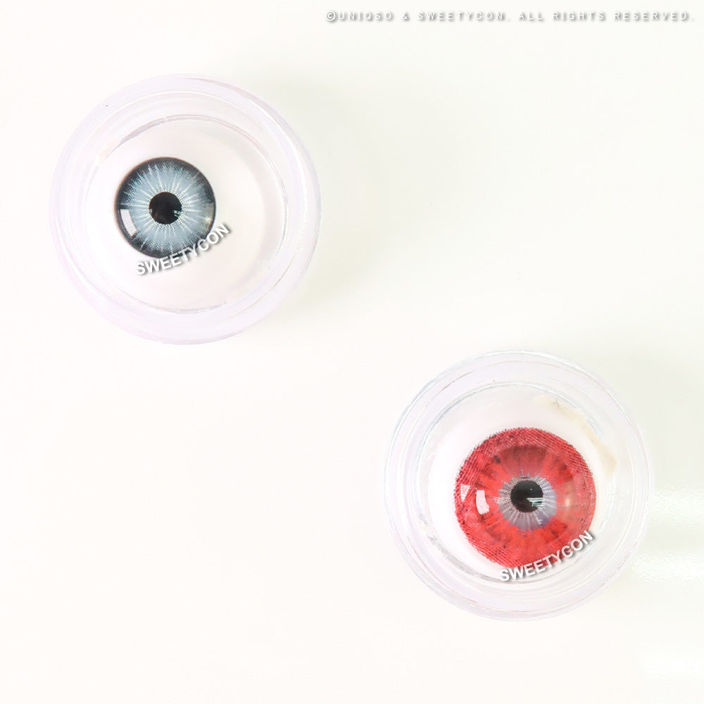 Sweety Mini Sclera Red Devil (1 lens/pack)-Mini Sclera Contacts-UNIQSO UK