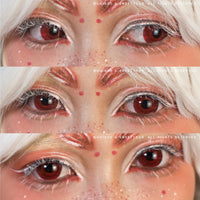 Sweety Mini Sclera Red Devil (1 lens/pack)-Mini Sclera Contacts-UNIQSO UK