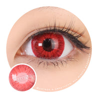 Sweety Mini Sclera Red Devil (1 lens/pack)-Mini Sclera Contacts-UNIQSO UK
