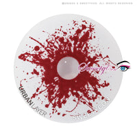 Sweety Mini Sclera Red Splash (1 lens/pack)-Mini Sclera Contacts-UNIQSO UK