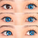 Sweety Mini Sclera Tokyo N Blue (1 lens/pack)-Mini Sclera Contacts-UNIQSO UK