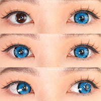 Sweety Mini Sclera Tokyo N Blue (1 lens/pack)-Mini Sclera Contacts-UNIQSO UK