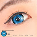 Sweety Mini Sclera Tokyo N Blue (1 lens/pack)-Mini Sclera Contacts-UNIQSO UK