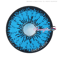 Sweety Mini Sclera Tokyo N Blue (1 lens/pack)-Mini Sclera Contacts-UNIQSO UK
