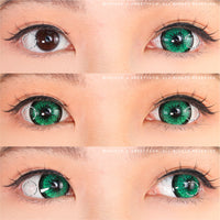 Sweety Mini Sclera Tokyo N Green(1 lens/pack)-Mini Sclera Contacts-UNIQSO UK