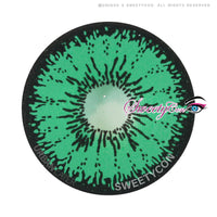 Sweety Mini Sclera Tokyo N Green(1 lens/pack)-Mini Sclera Contacts-UNIQSO UK