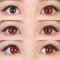 Sweety Mini Sclera Tokyo N Red (1 lens/pack)-Mini Sclera Contacts-UNIQSO UK