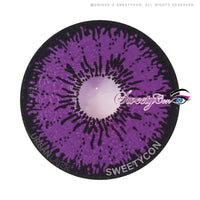 Sweety Mini Sclera Tokyo N Violet(1 lens/pack)-Mini Sclera Contacts-UNIQSO UK