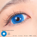 Sweety Mini Sclera UV Glow Blue (1 lens/pack)-Mini Sclera Contacts-UNIQSO UK