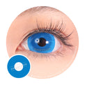 Sweety Mini Sclera UV Glow Blue (1 lens/pack)-Mini Sclera Contacts-UNIQSO UK