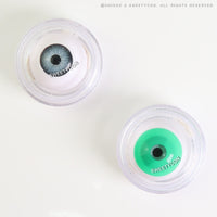 Sweety Mini Sclera UV Glow Green (1 lens/pack)-Mini Sclera Contacts-UNIQSO UK