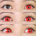 Sweety Mini Sclera UV Glow Red (1 lens/pack)-Mini Sclera Contacts-UNIQSO UK