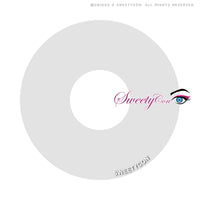 Sweety Mini Sclera UV Glow White (1 lens/pack)-Mini Sclera Contacts-UNIQSO UK