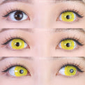 Sweety Mini Sclera UV Glow Yellow (1 lens/pack)-Mini Sclera Contacts-UNIQSO UK