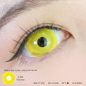 Sweety Mini Sclera UV Glow Yellow (1 lens/pack)-Mini Sclera Contacts-UNIQSO UK