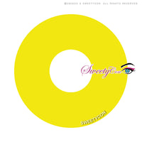 Sweety Mini Sclera UV Glow Yellow (1 lens/pack)-Mini Sclera Contacts-UNIQSO UK