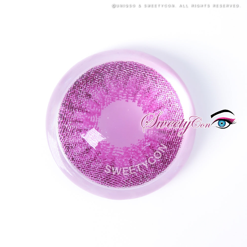 Sweety Mini Sclera Violet Devil (1 lens/pack)-Mini Sclera Contacts-UNIQSO UK