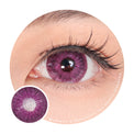 Sweety Mini Sclera Violet Devil (1 lens/pack)-Mini Sclera Contacts-UNIQSO UK