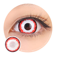 Sweety Mini Sclera White Monster (1 lens/pack)-Mini Sclera Contacts-UNIQSO UK