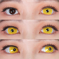 Sweety Mini Sclera Yellow (1 lens/pack)-Mini Sclera Contacts-UNIQSO UK